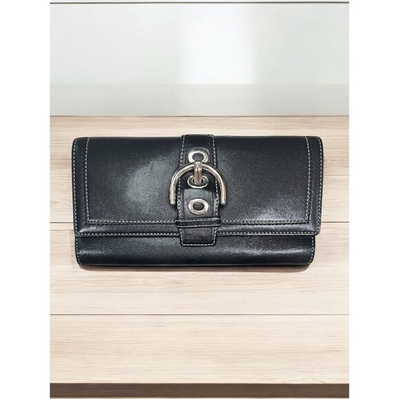 Y2K Coach F10912 Soho Leather Carryall & 6A06 Soho Slim Envelope Wallet - Picture 7 of 15